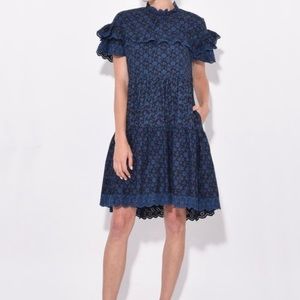 Ulla Johnson Leonie Dress- Midnight Floral